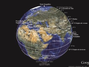 Reconstrucción del sistema de coordenadas de Marino de Tiro
